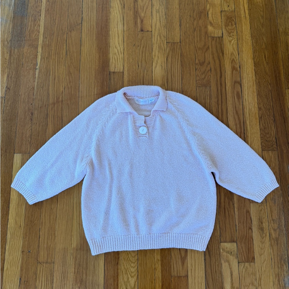 Vintage Women's Pink Sweater